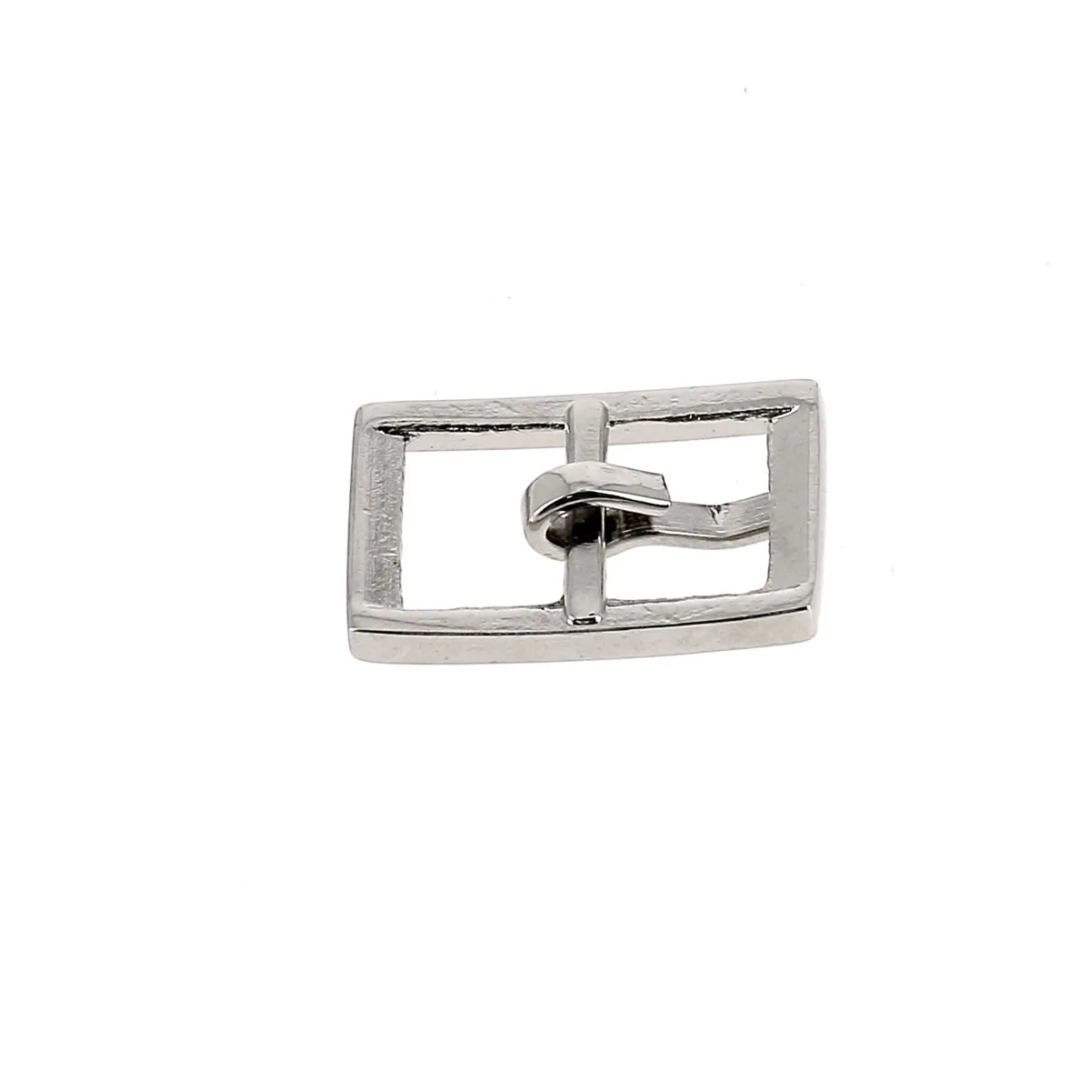 Mini boucle double AMI - 8mm - NICKELÉ