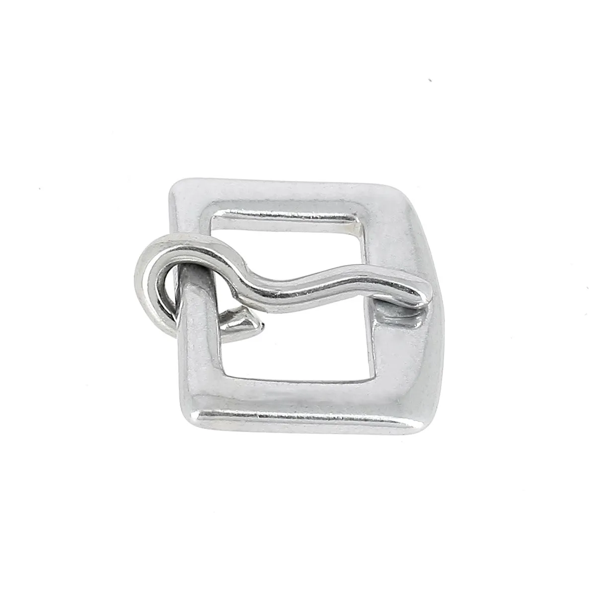 Mini boucle ÉZO - NICKELÉ - 13mm