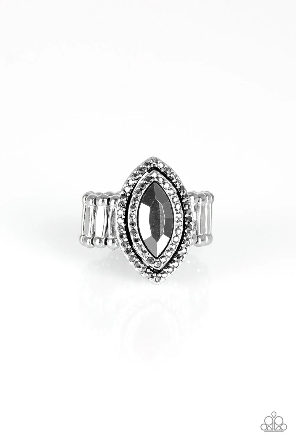 Modern Millionaire - Silver Paparazzi Ring