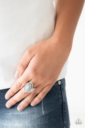 Modern Millionaire - Silver Paparazzi Ring