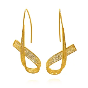 OPHELIA GOLD SMALL EARRINGS