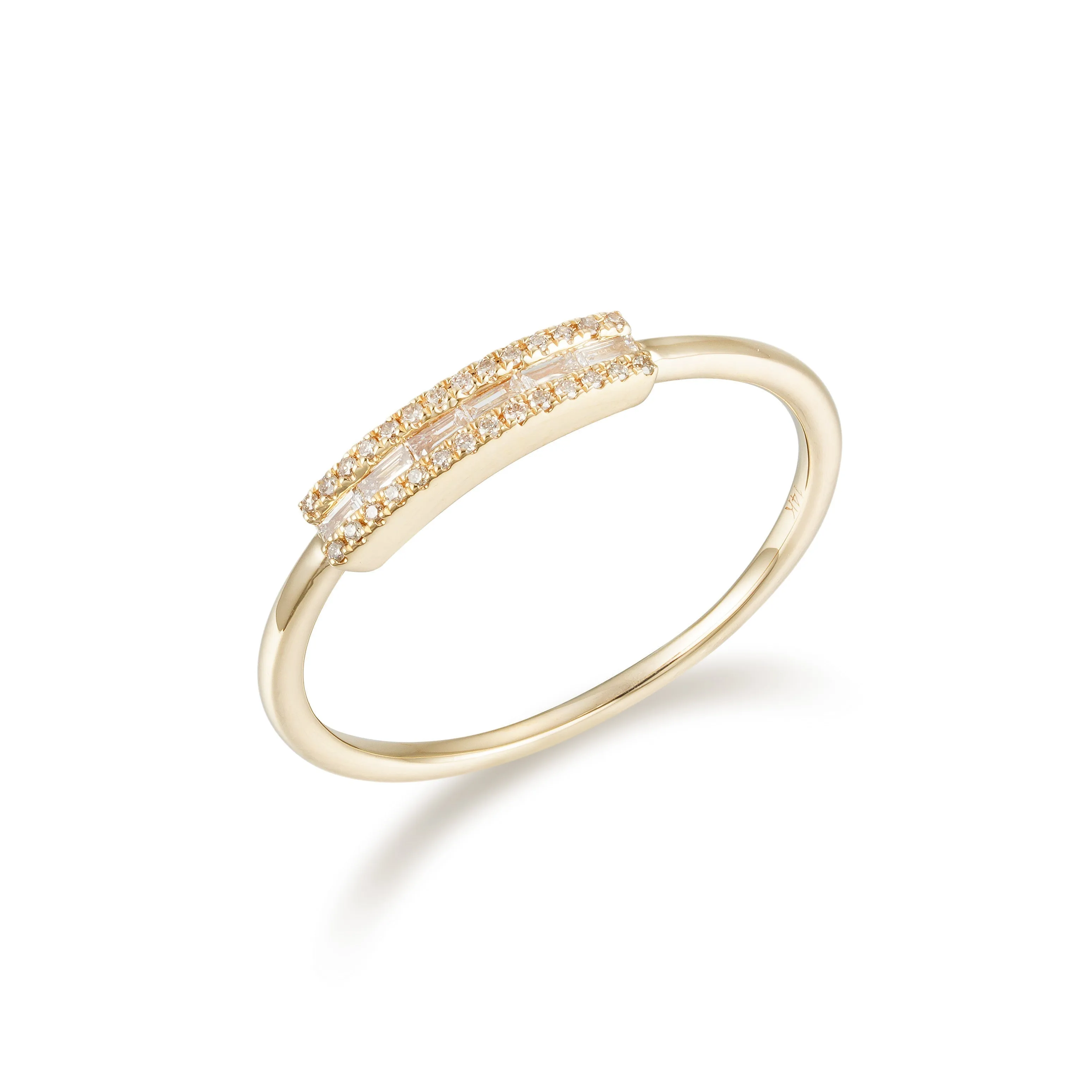 Orchid Gems Viennese Elegance Diamond Band