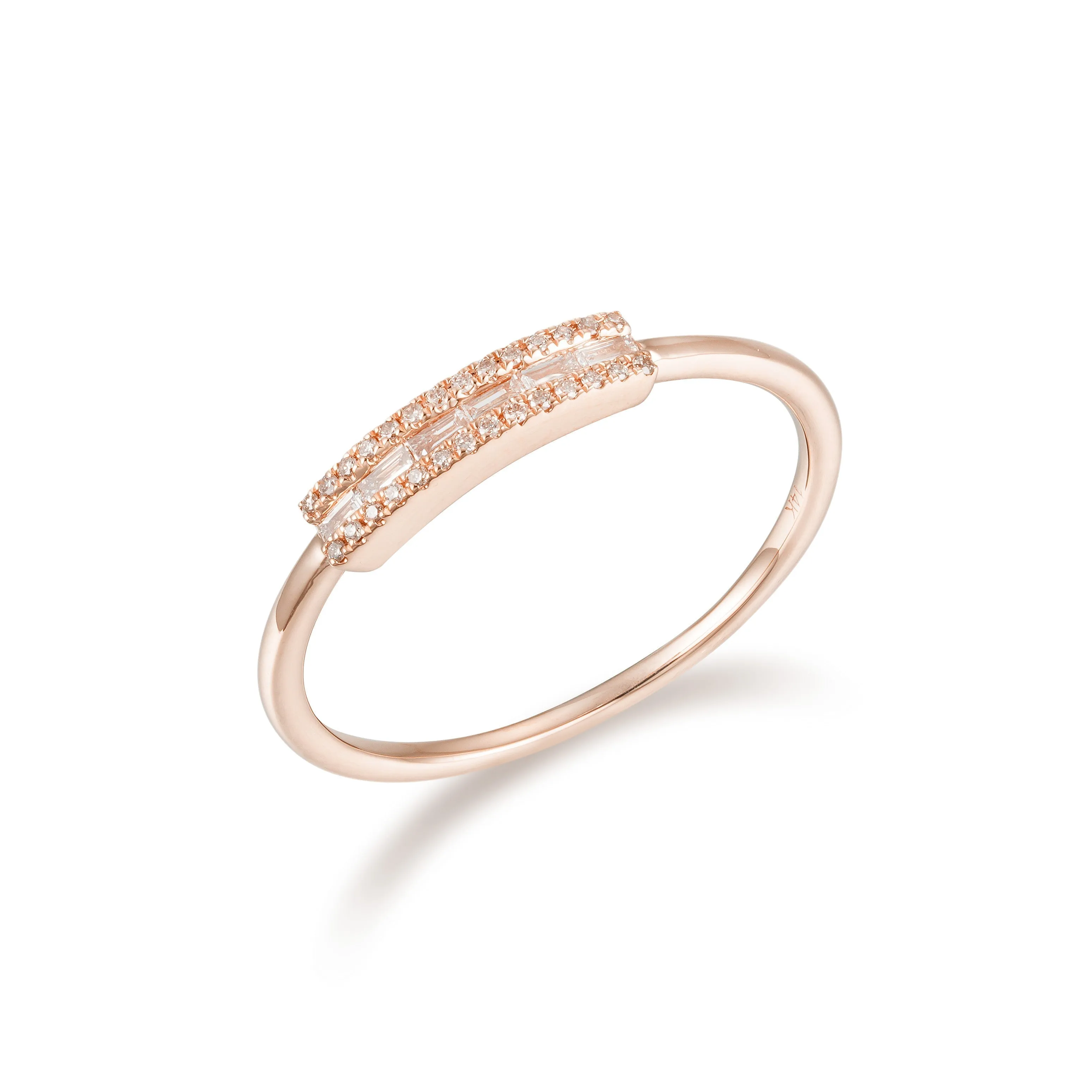 Orchid Gems Viennese Elegance Diamond Band
