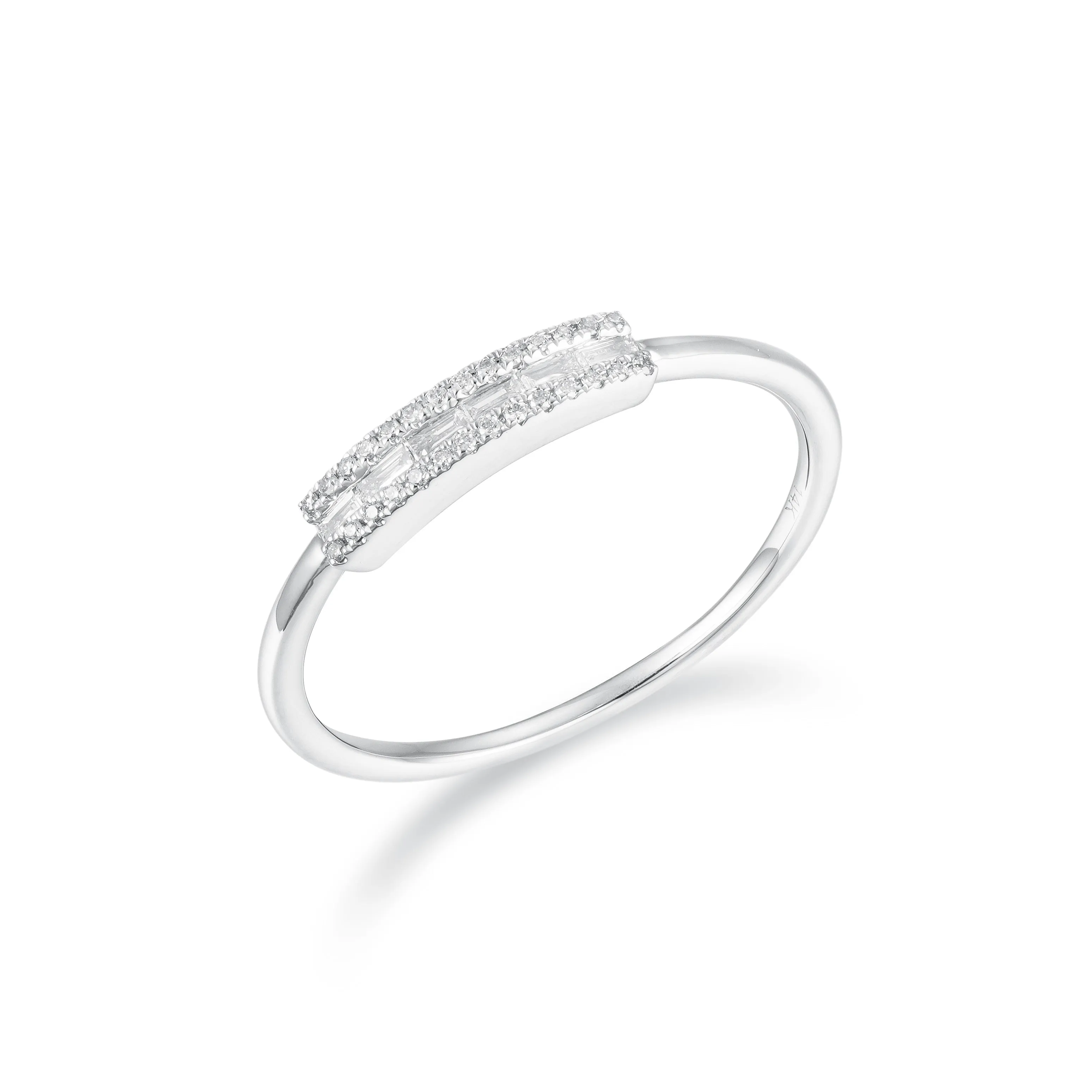 Orchid Gems Viennese Elegance Diamond Band