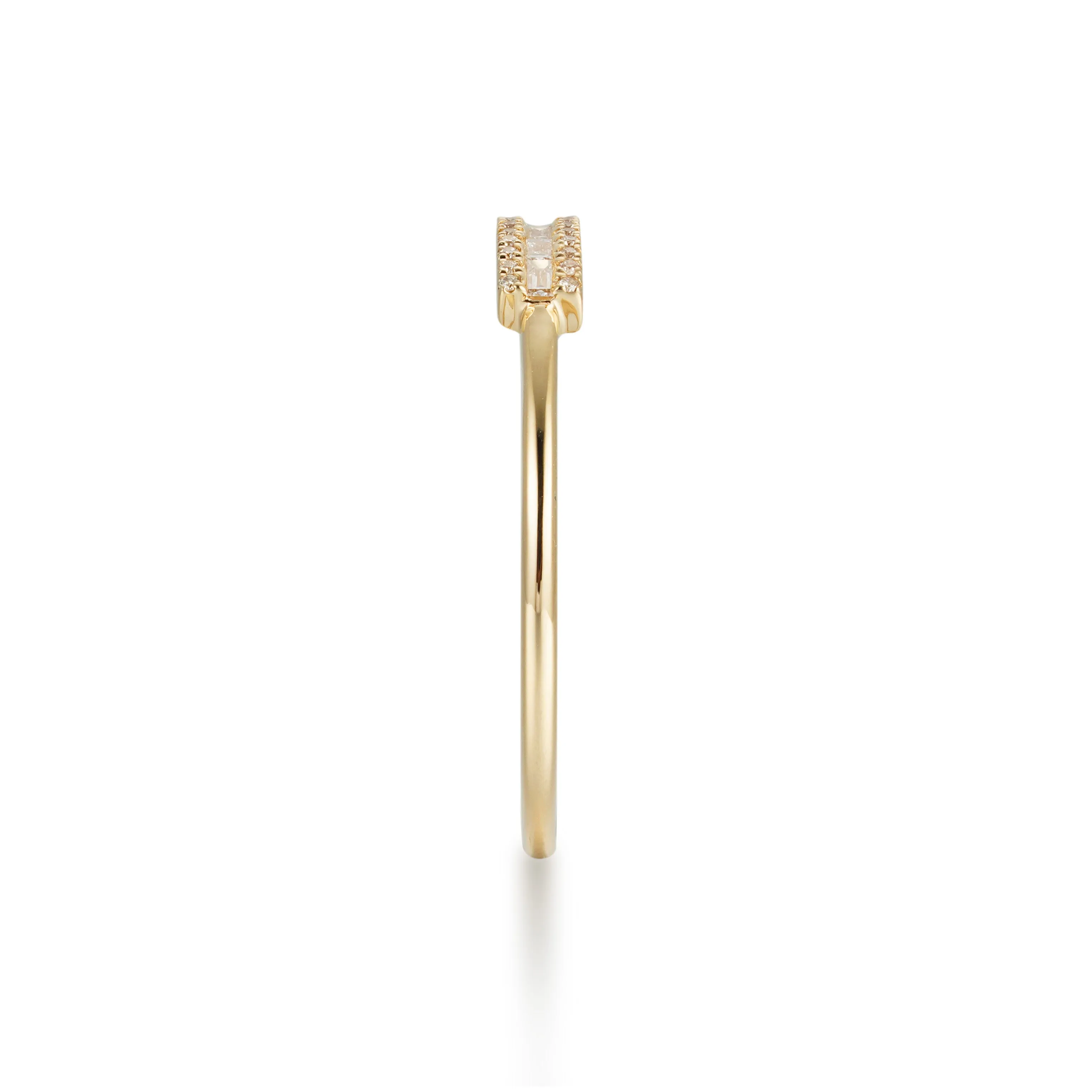 Orchid Gems Viennese Elegance Diamond Band