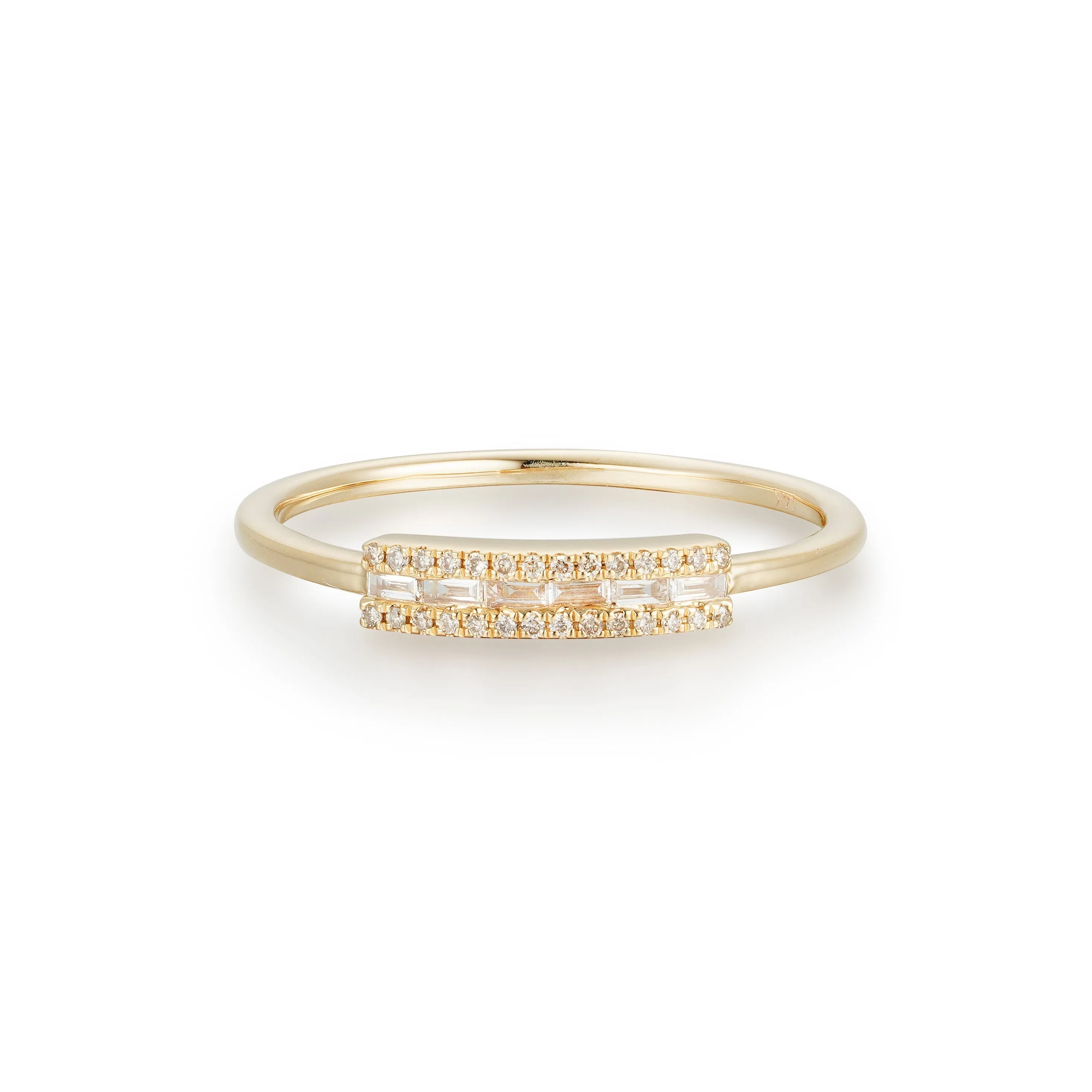 Orchid Gems Viennese Elegance Diamond Band