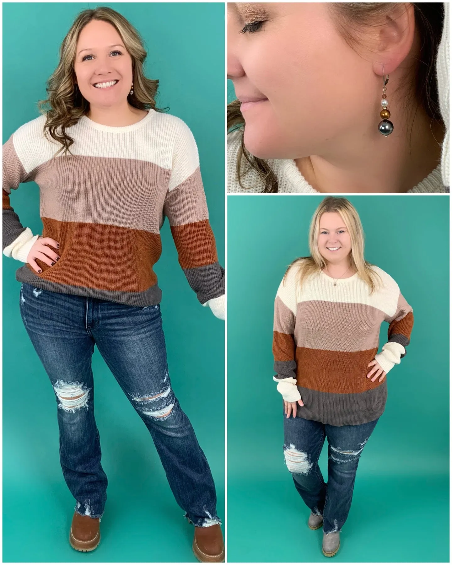 Paige Simple Drop Earrings