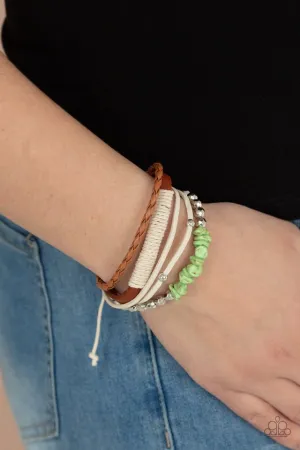 Paparazzi Bracelet ~ Keep At ROAM Temperature - Green