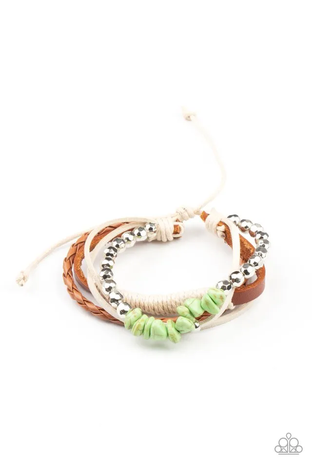 Paparazzi Bracelet ~ Keep At ROAM Temperature - Green