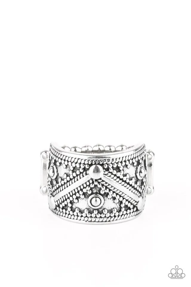 Paparazzi Ring ~ Primal Patterns - Silver