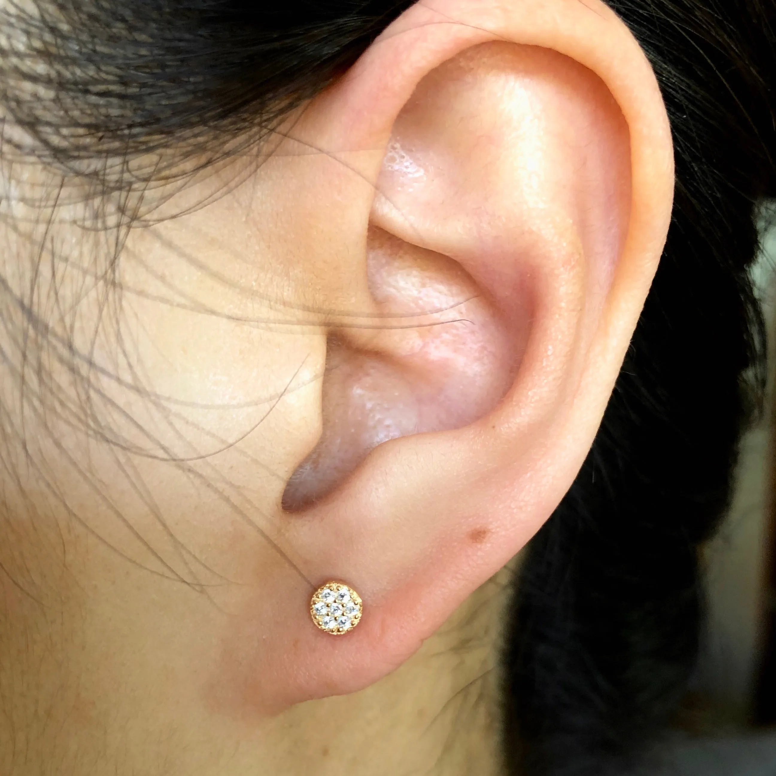 Pave Disk Studs