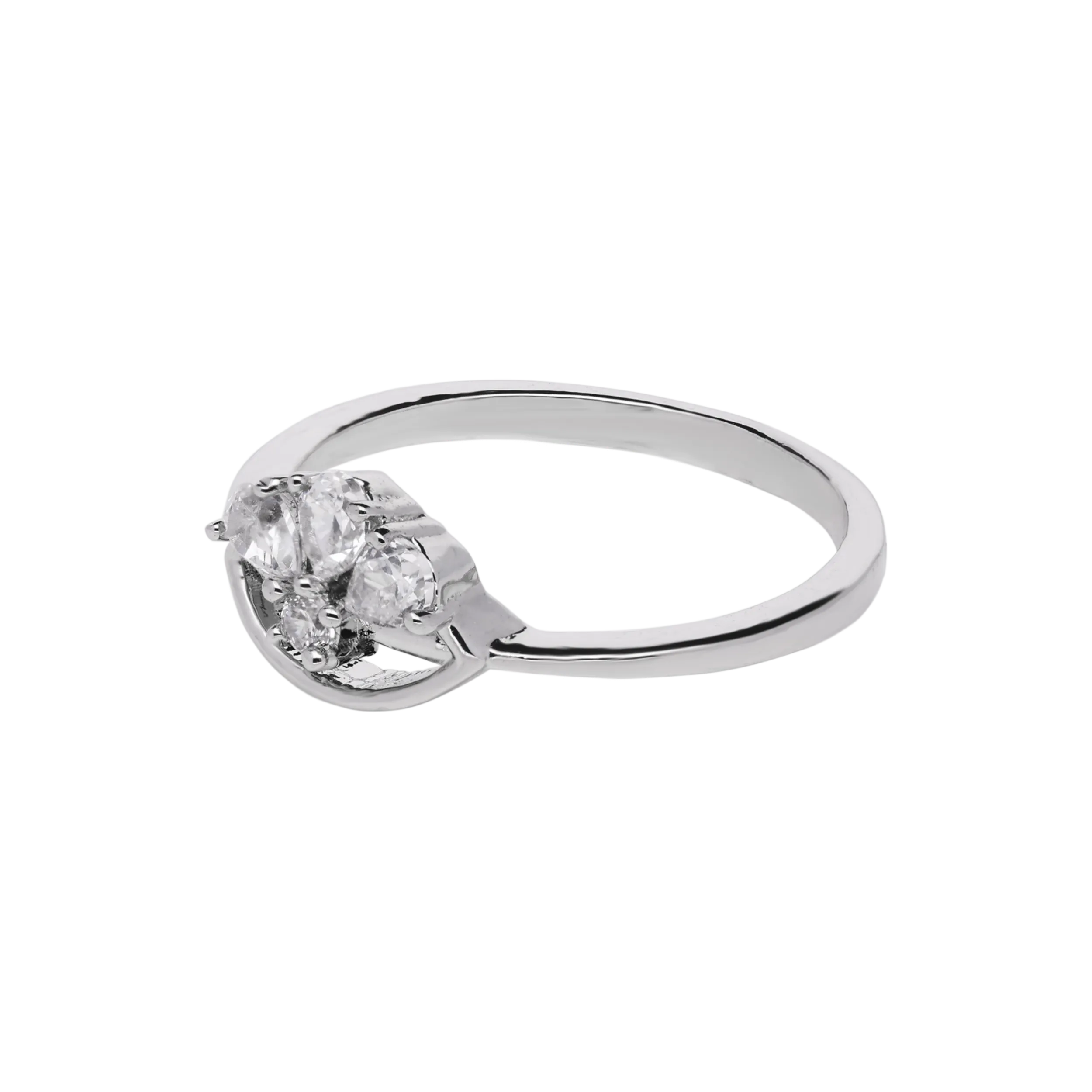 Pear-Shaped Trio Zircon Ring | SKU : 0003448656