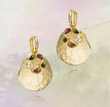 "Morning" Tourmaline Earrings