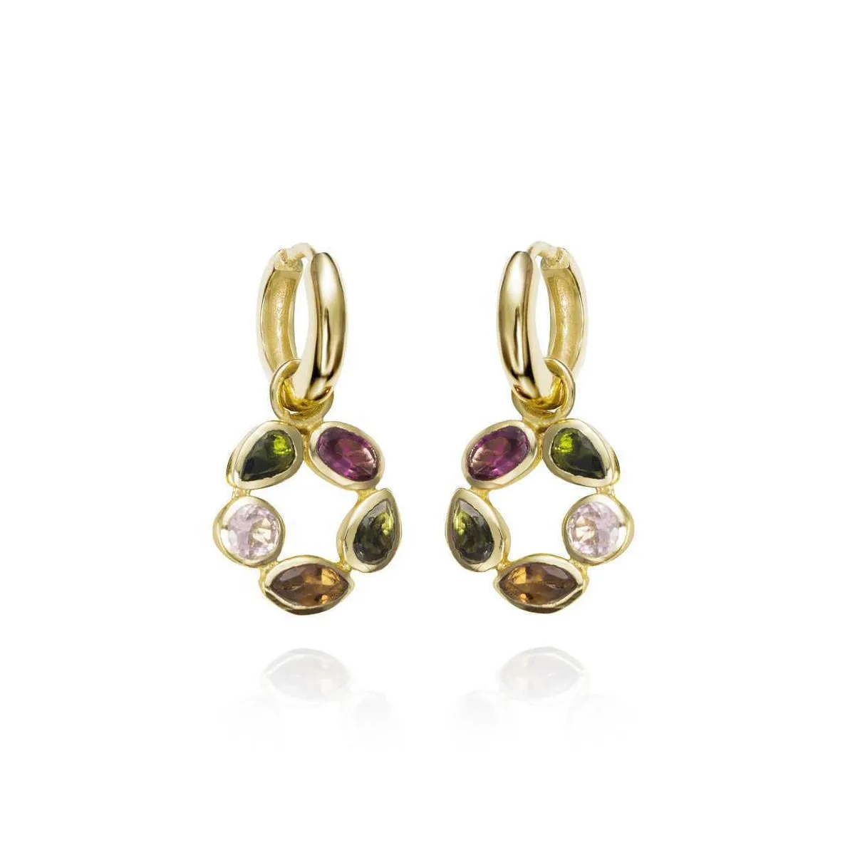 "Morning" Tourmaline Earrings