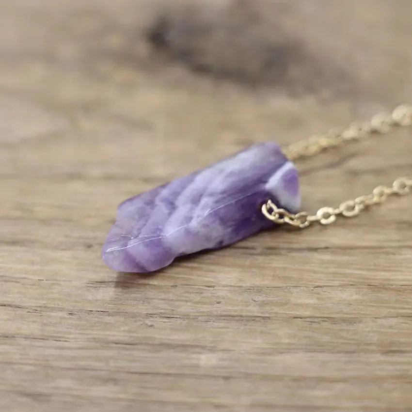 Raw Stone Necklace