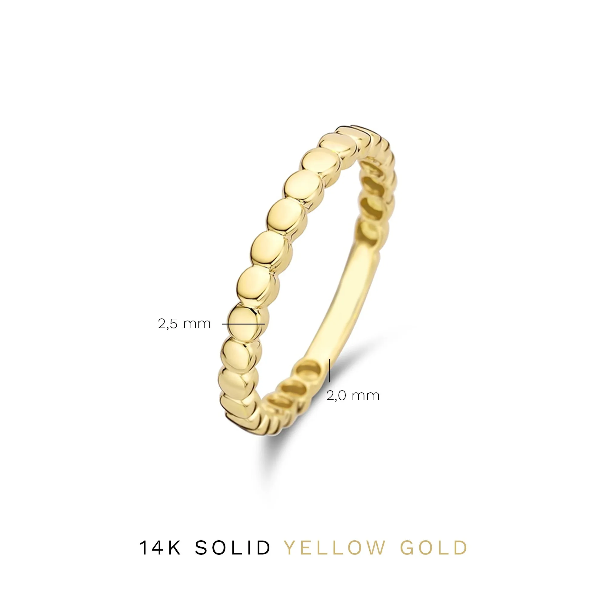 Rivoli Zélie 14 karat gold ring
