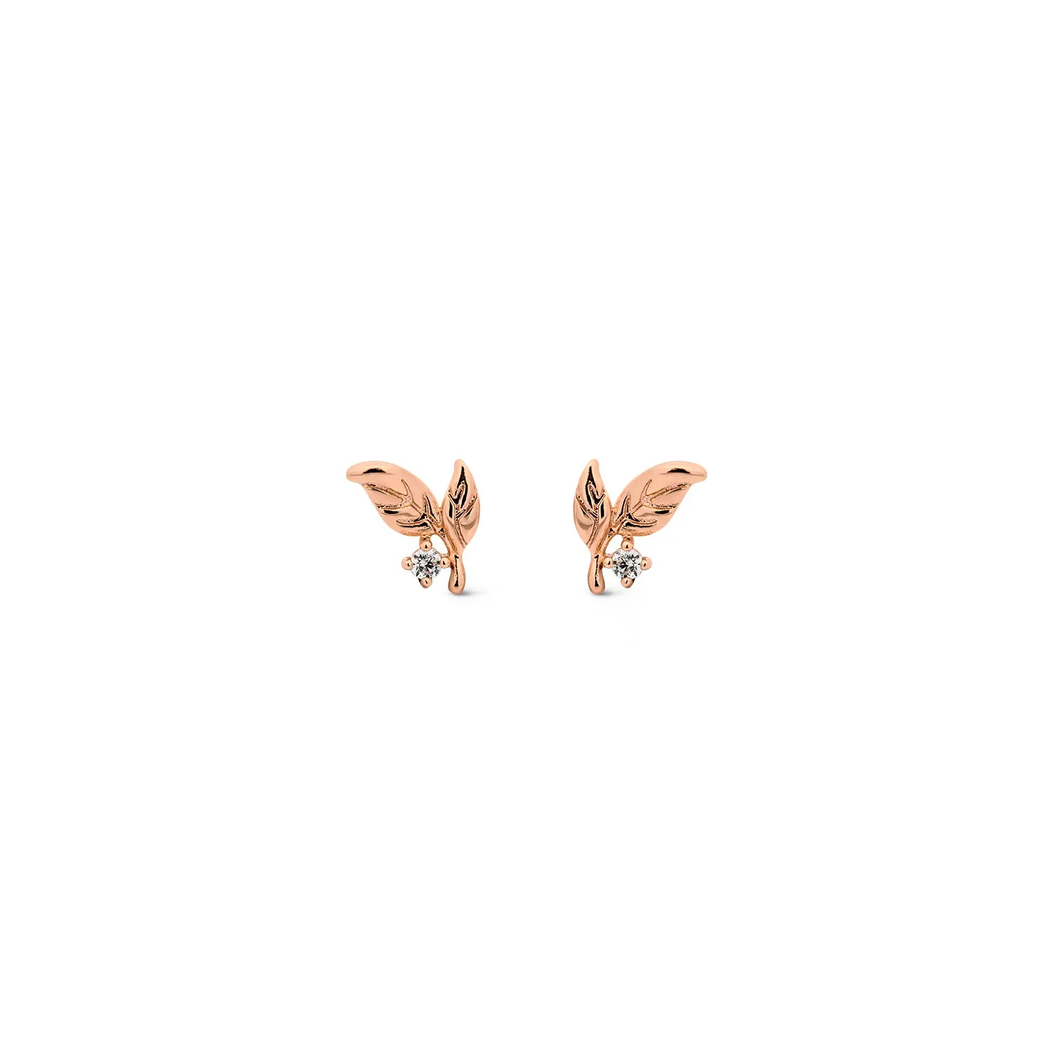 Rose Gold Elowyn Studs