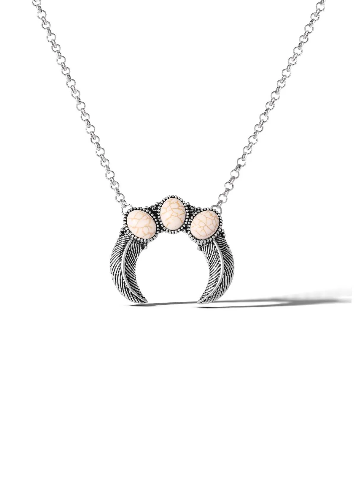Stone Horn Necklace