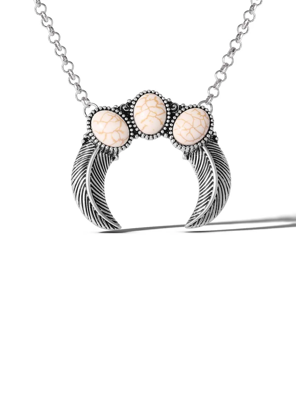 Stone Horn Necklace