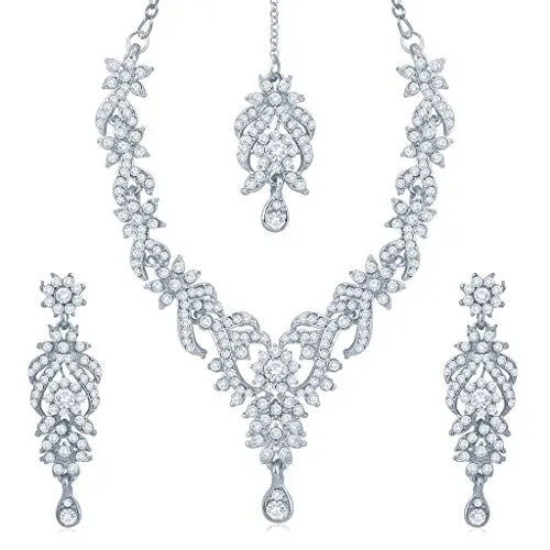 Sukkhi Graceful 2 Pieces Necklace Set Combo for Women