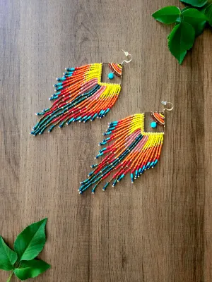 The Sunset Cascade Earrings