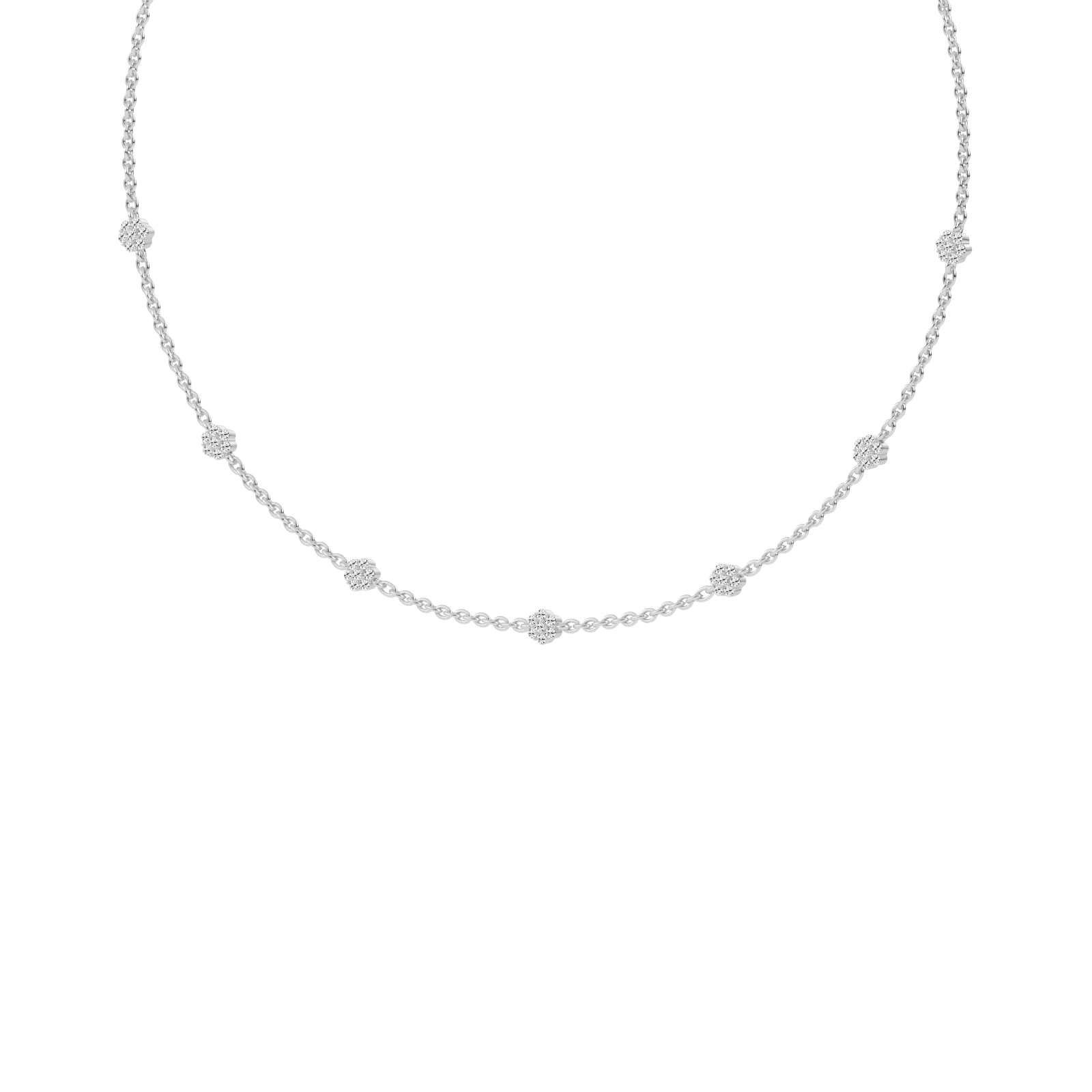 Timeless grace diamond Gold necklace
