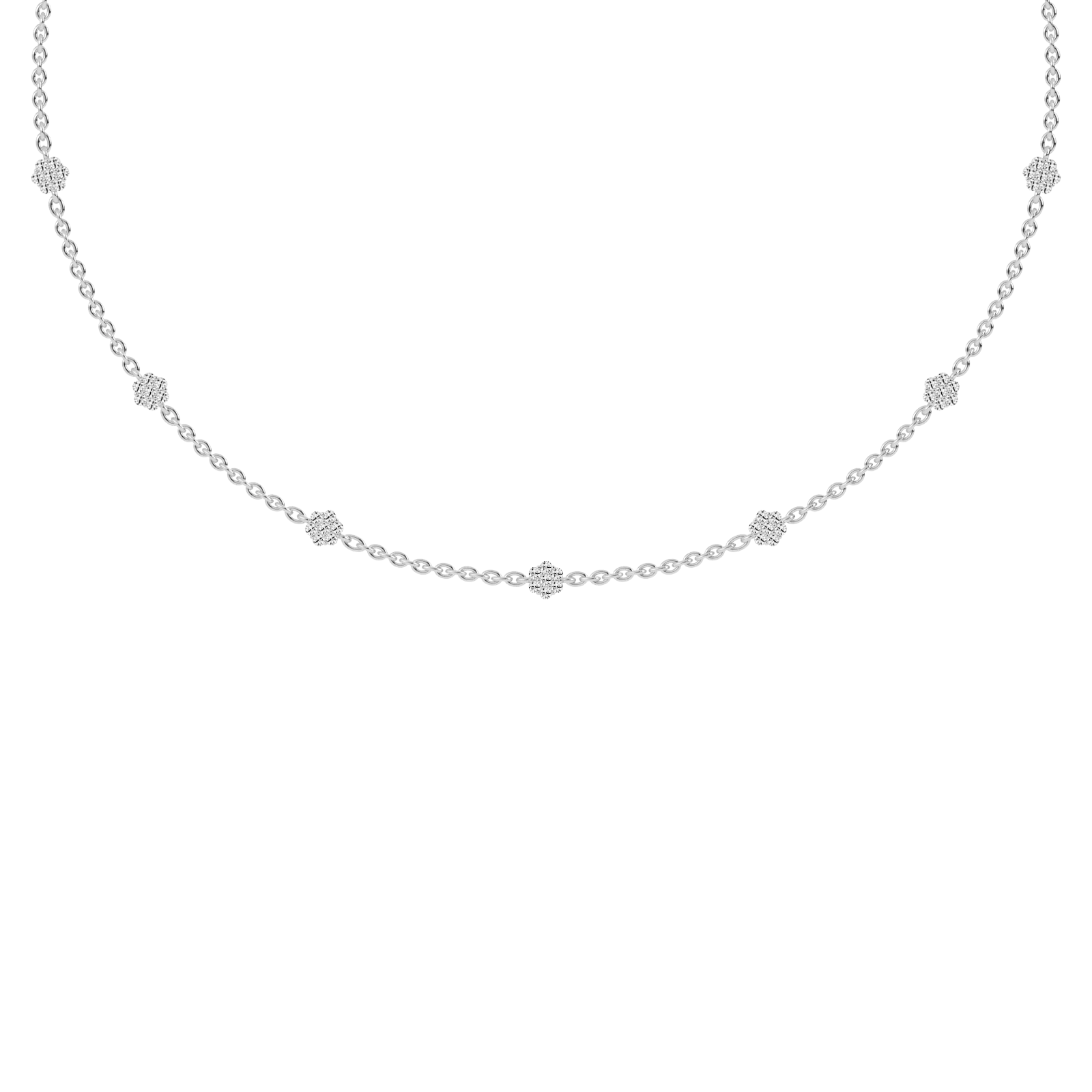 Timeless grace diamond Gold necklace
