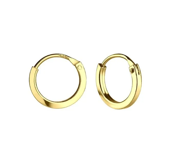 Tiny Simple Hoop Earrings