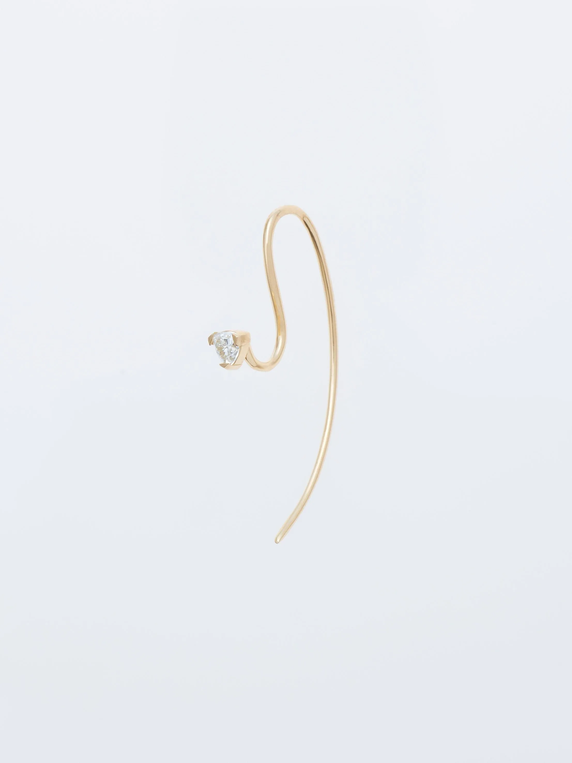 TRILLION SHORT HOOKED PIERCED EARRINGS