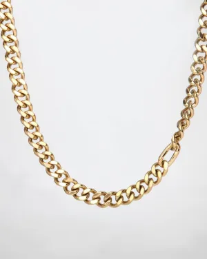 Wave Necklace Gold