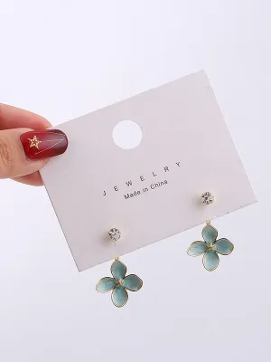 xakxx Simple Elegance Petal Earrings