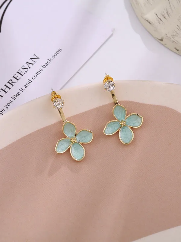 xakxx Simple Elegance Petal Earrings