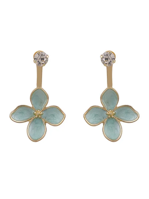 xakxx Simple Elegance Petal Earrings
