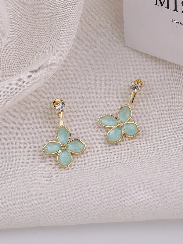 xakxx Simple Elegance Petal Earrings