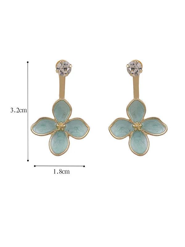 xakxx Simple Elegance Petal Earrings